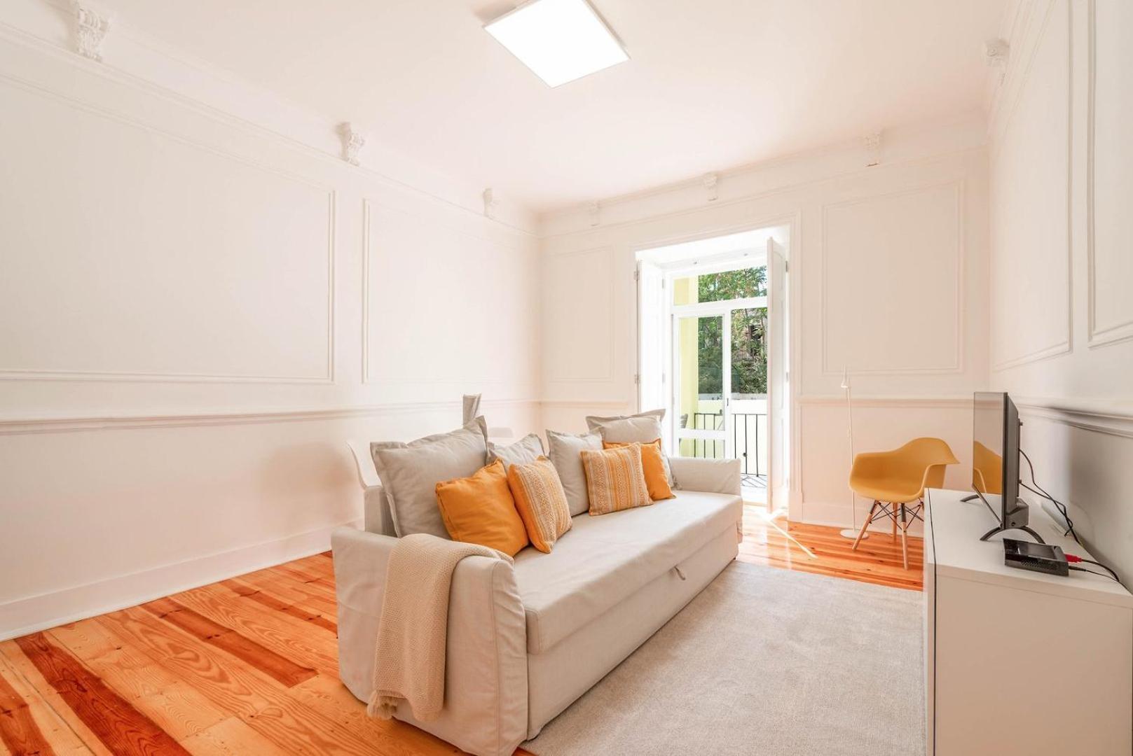 Guestready - Saldanha Building Garden Apartment Lisbon Bagian luar foto